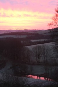 Sunset at Cutthorne